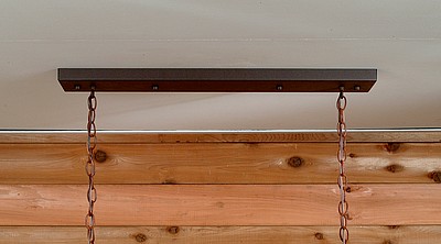 Pendant Canopy Kit - Large Two Light