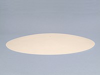 Flat Bowl Glass - Tea Stain-15in diameter