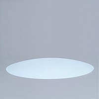 Flat Bowl Glass-15in diameter