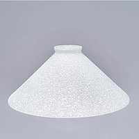 Cone Glass - Textured White