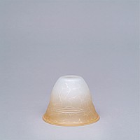 Small Bell Glass - Two Toned Amber