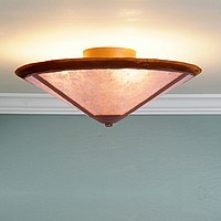 Denali Ceiling Flush - Rustic Plain