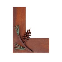 Bottom Pine Cone Kit for Plain Mirrors