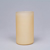 Cylinder Glass-1.5in fitter - 3.5 x 5 in - Tea Stain